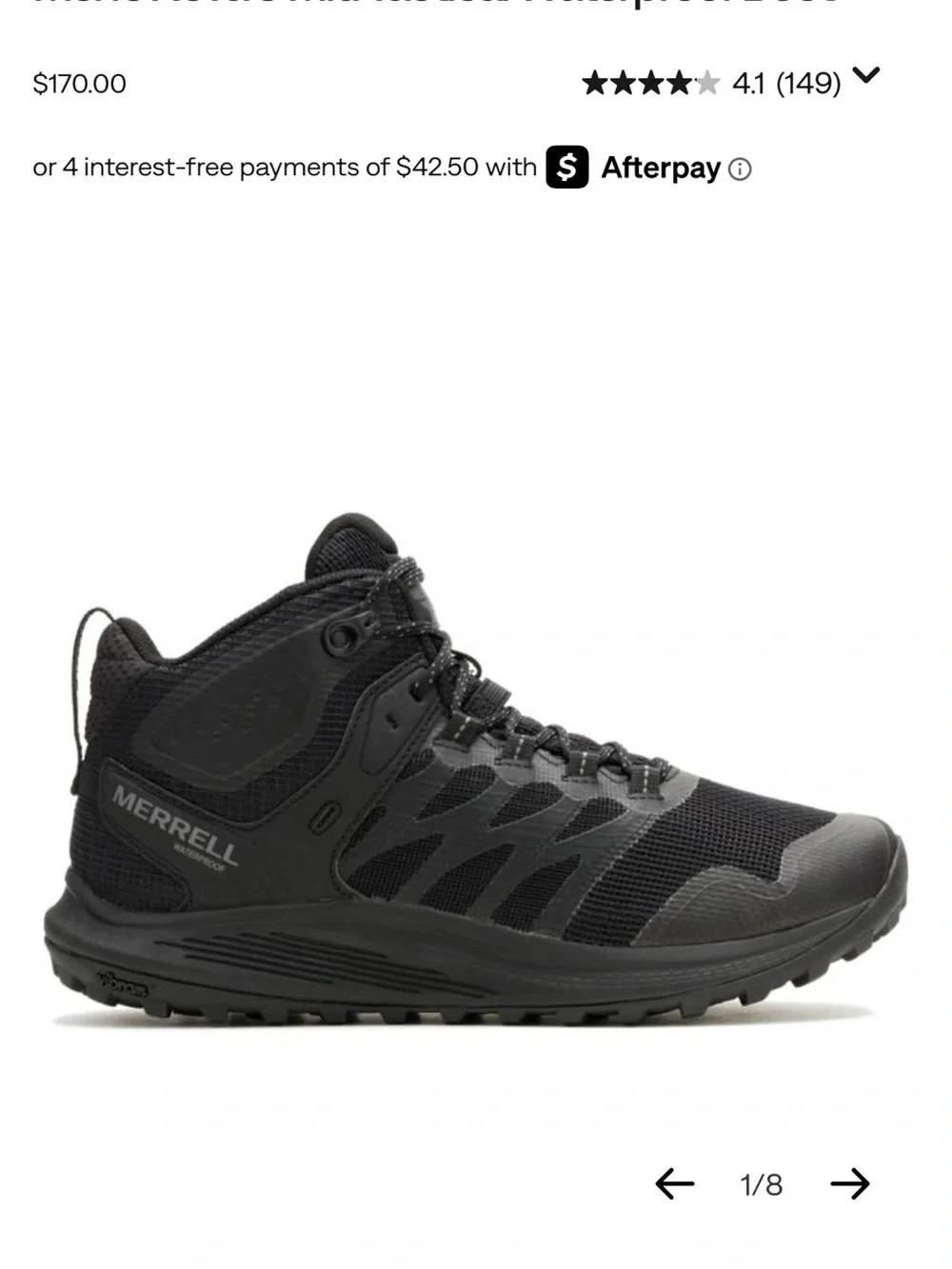 Merrell lightweight trail